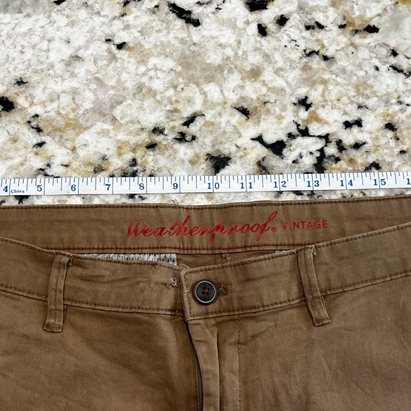 Weatherproof vintage khaki Men’s pants 36 x 32 - Picture 4 of 5